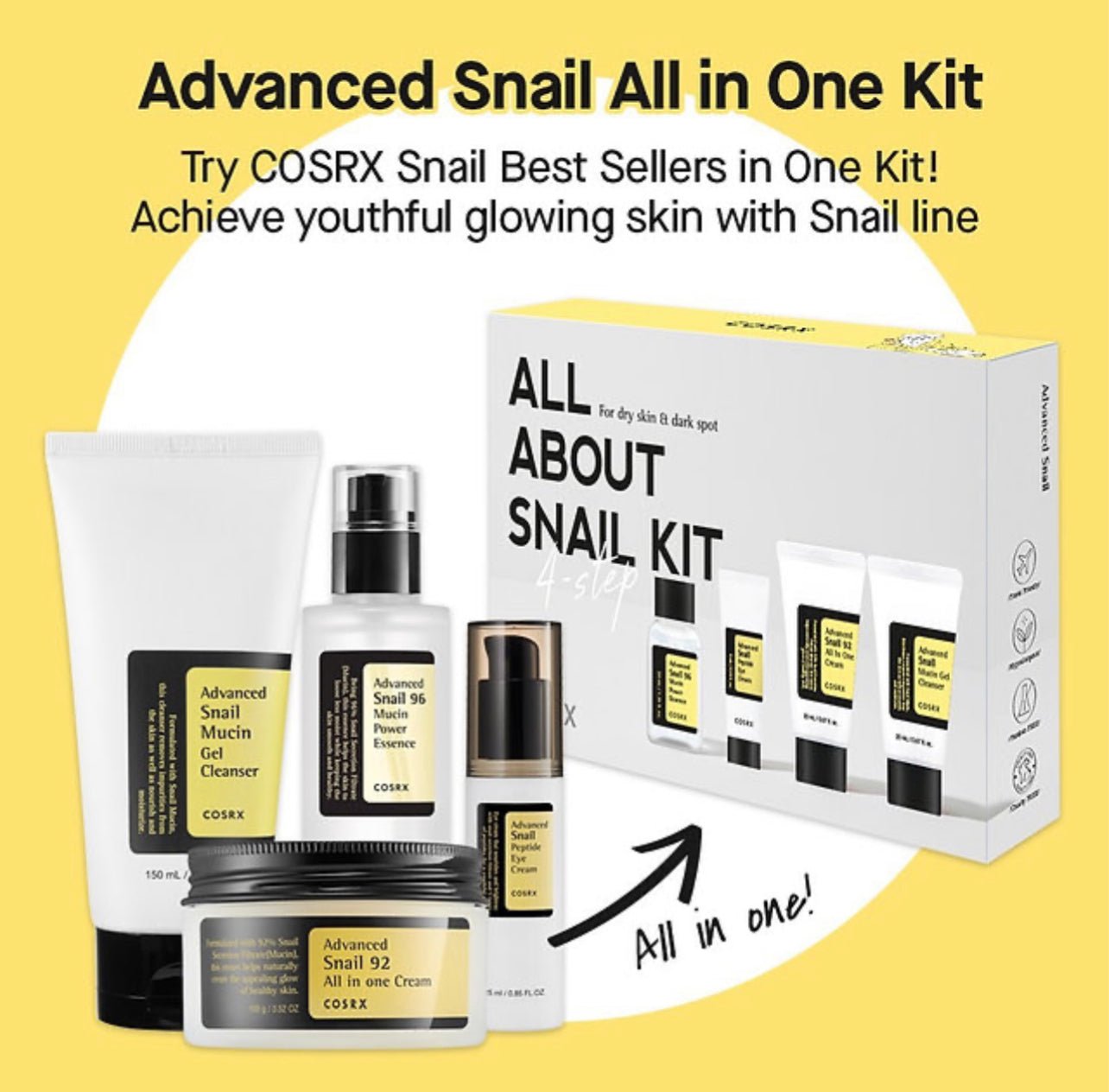 COSRX All About Snail Kit